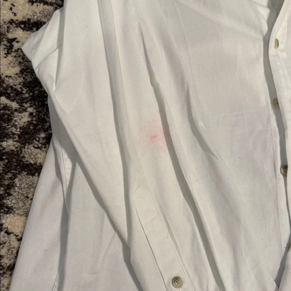 Denim Forum Classic White Button-Down Shirt - Picture 4 of 4